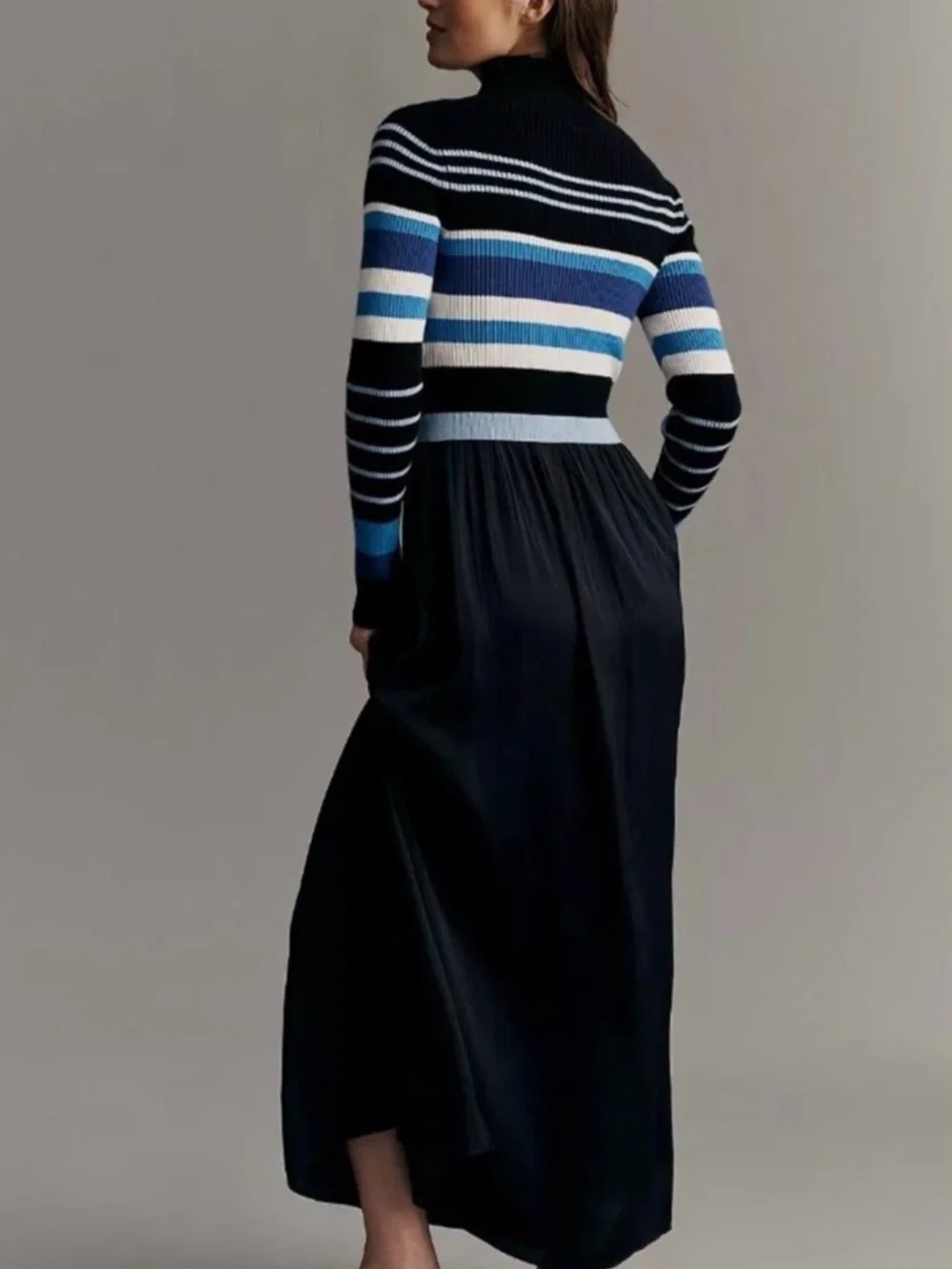 Anthropologie dress |  the thea long sleeve twofer maxi dress | - Picture 2 of 3